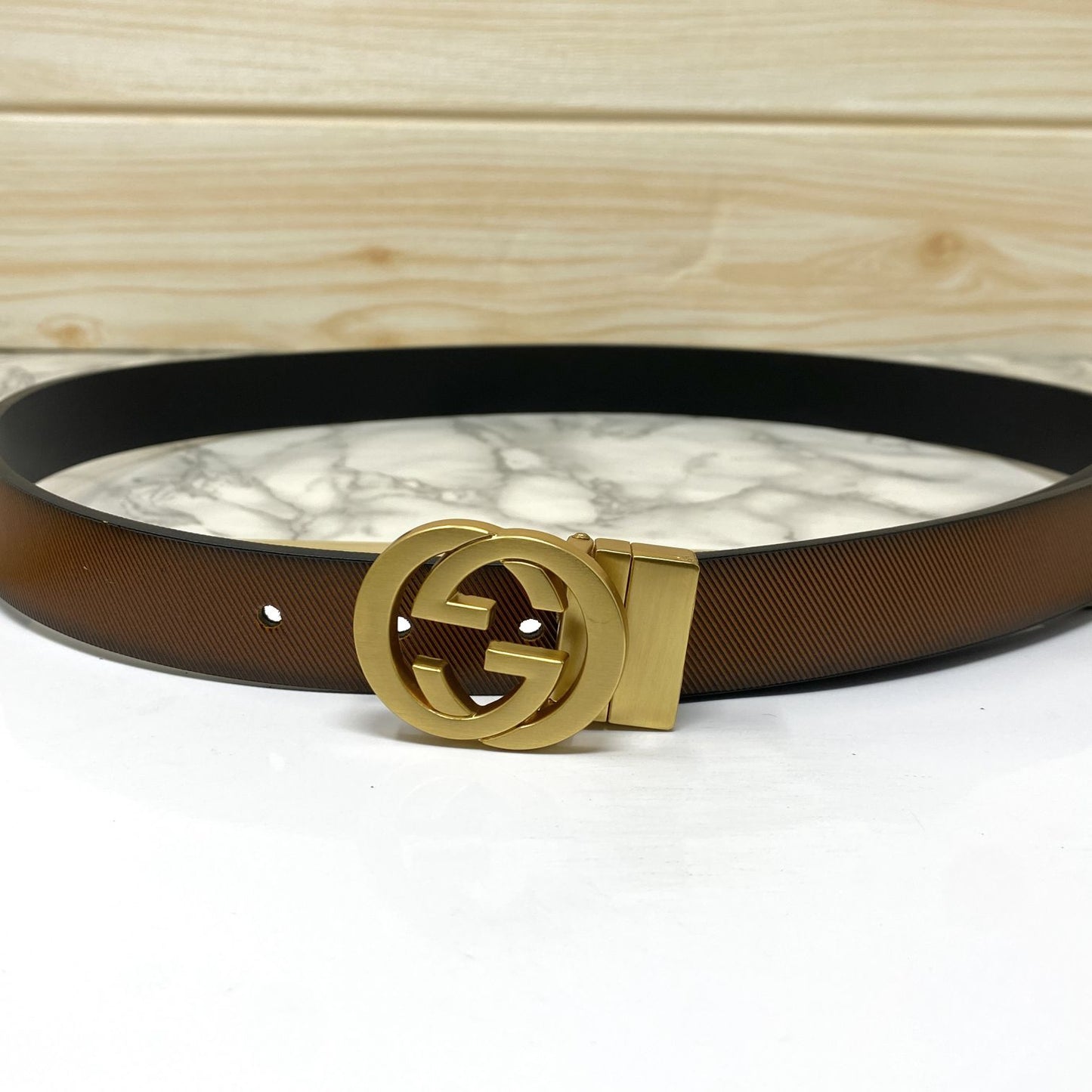 Classic Design Reversible Strap Belt For Men-JonasParamount