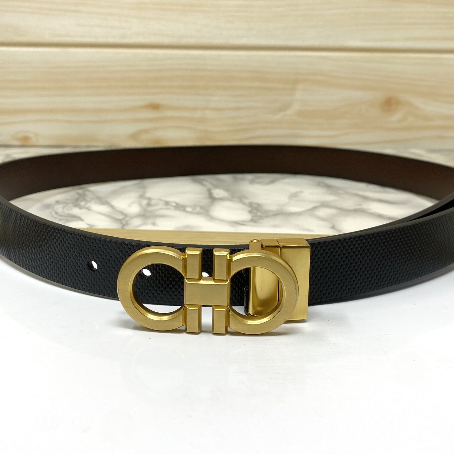 Small Design Formal and Casual Reversible Belt -JonasParamount