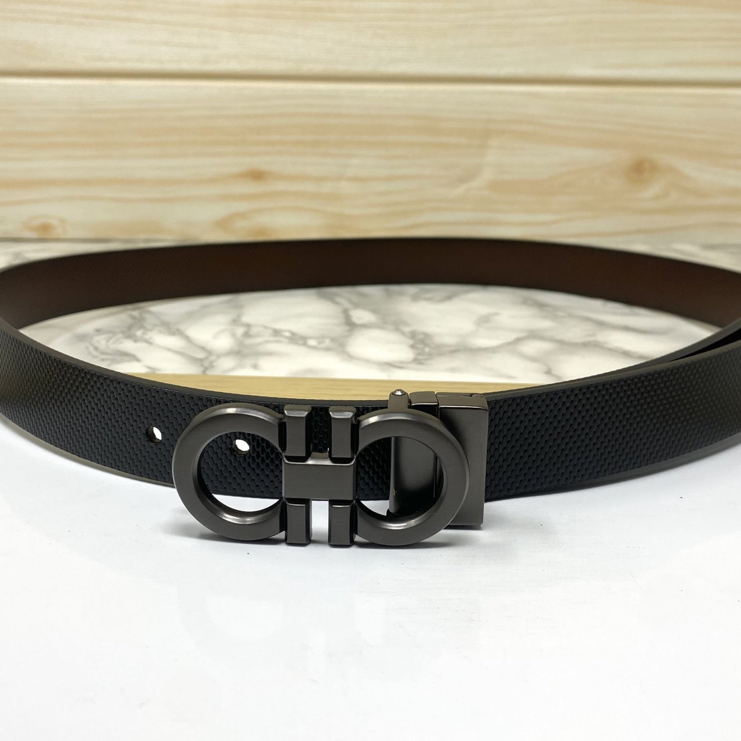 Small Design Formal and Casual Reversible Belt -JonasParamount