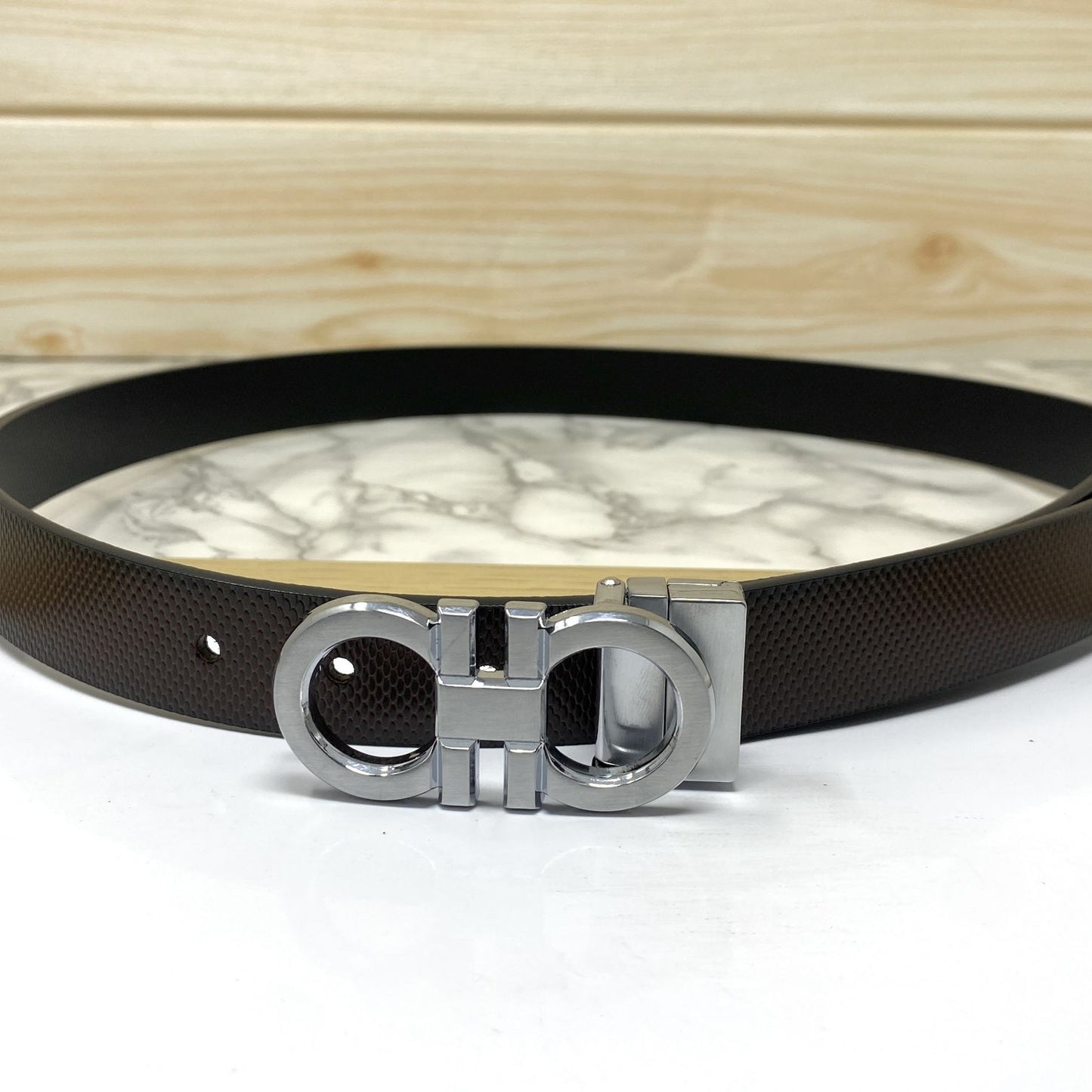 Small Design Formal and Casual Reversible Belt -JonasParamount