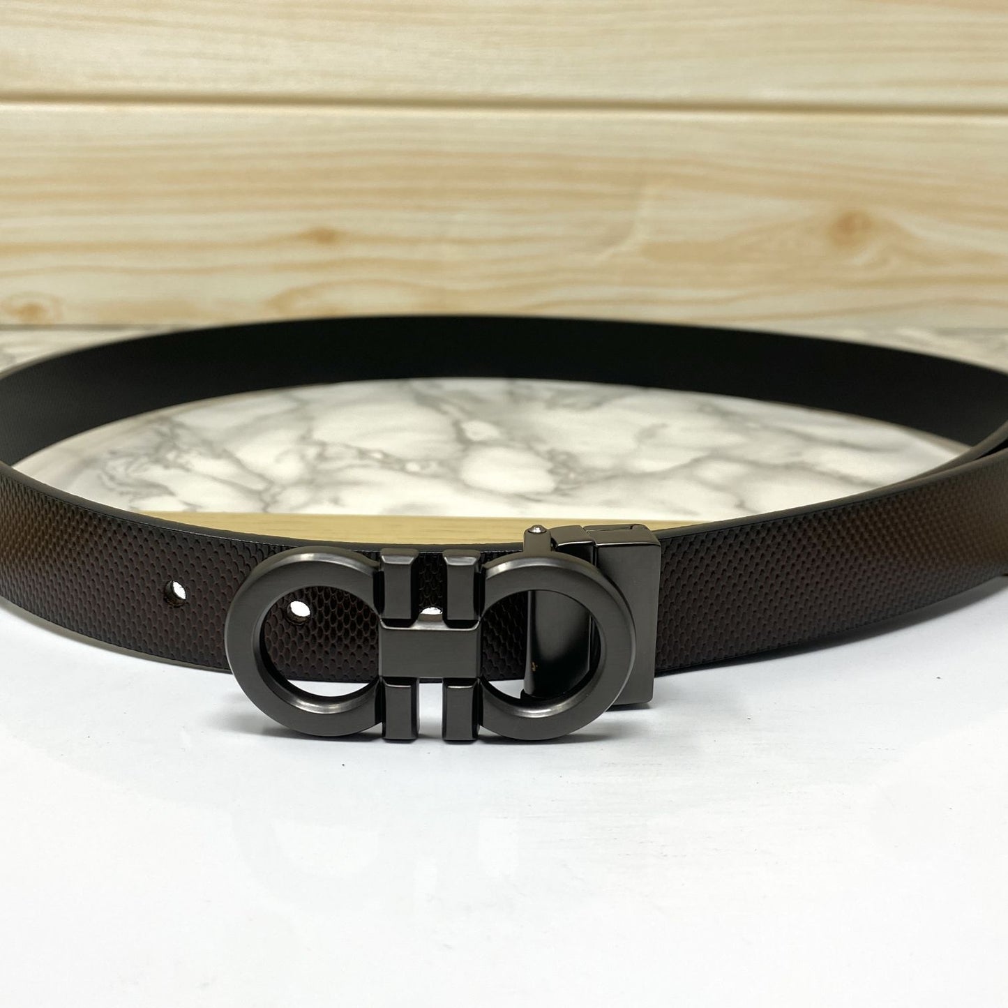 Small Design Formal and Casual Reversible Belt -JonasParamount