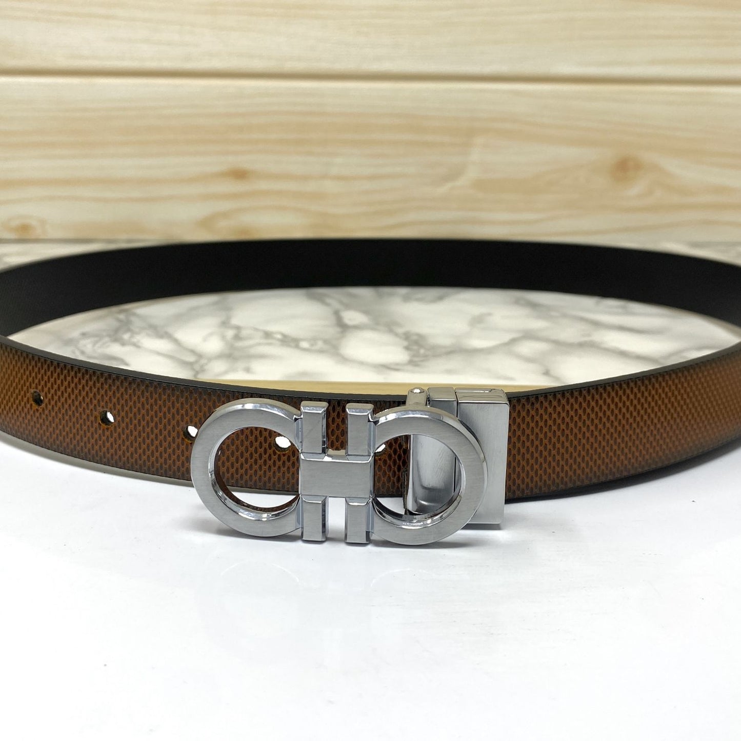 Small Design Formal and Casual Reversible Belt -JonasParamount