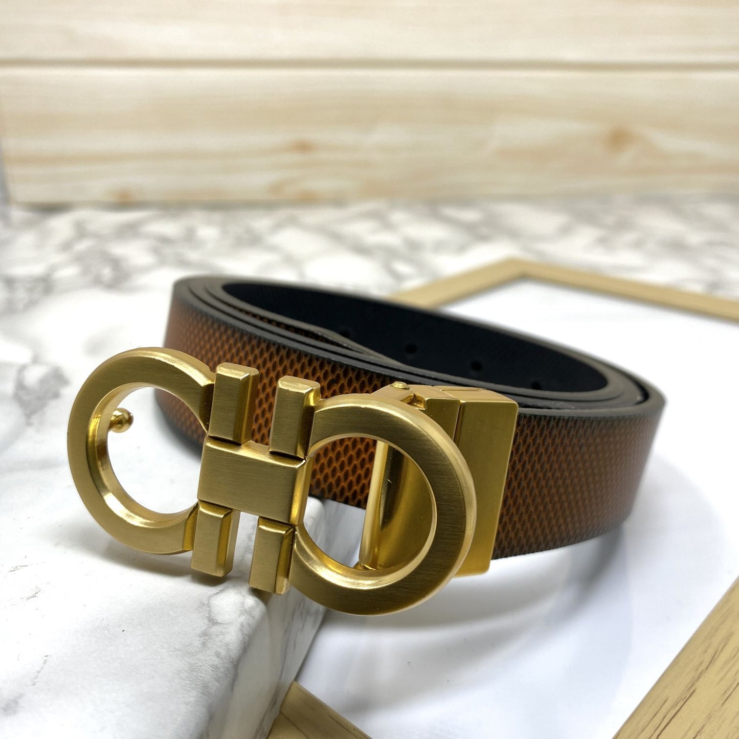 Small Design Formal and Casual Reversible Belt -JonasParamount