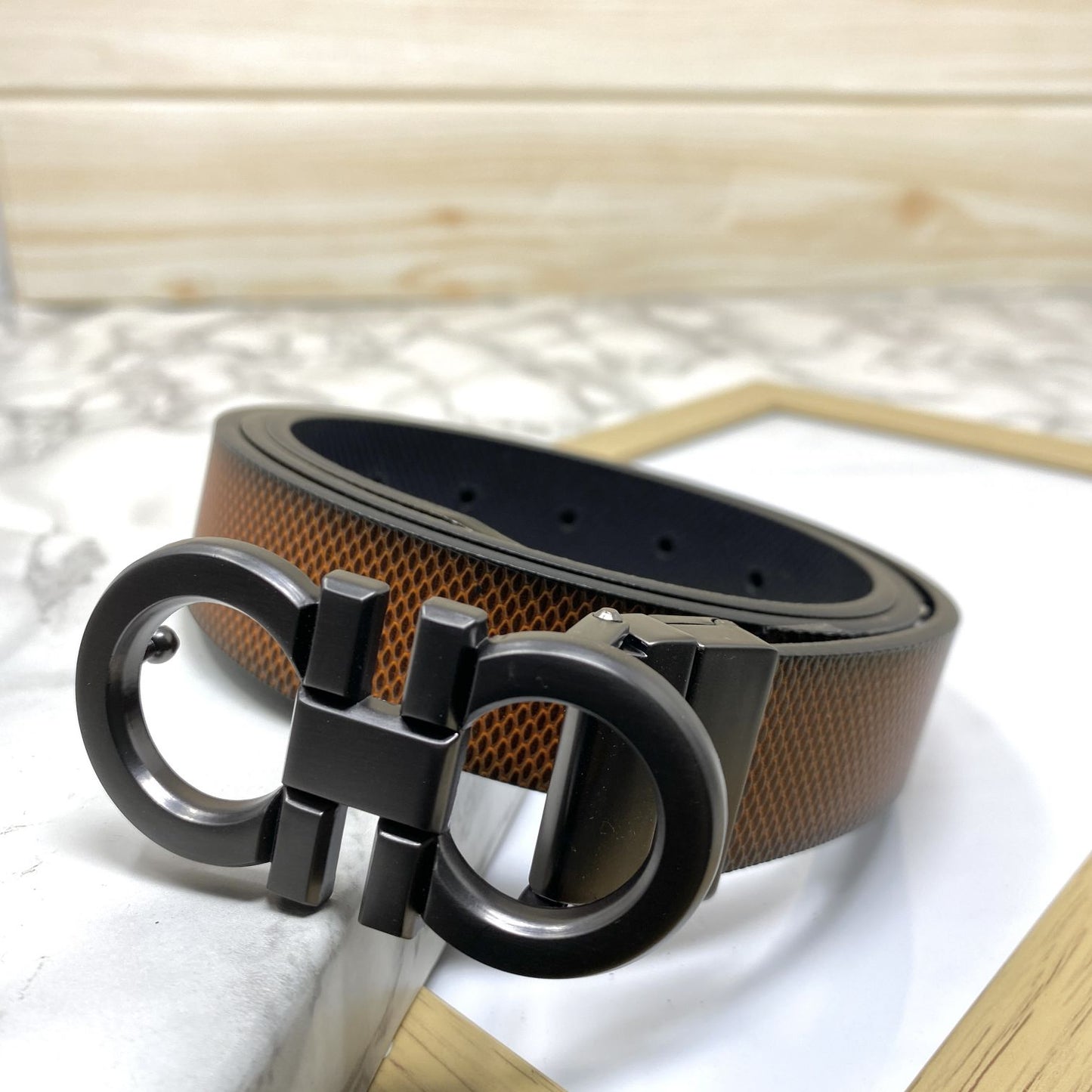 Small Design Formal and Casual Reversible Belt -JonasParamount