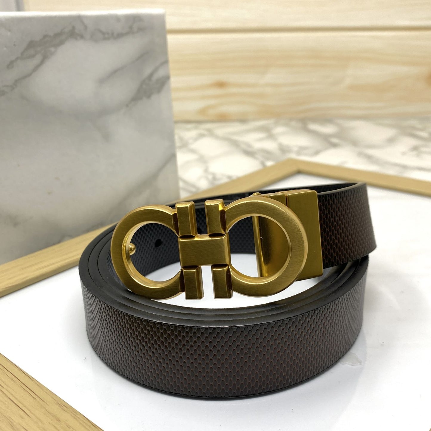 Small Design Formal and Casual Reversible Belt -JonasParamount