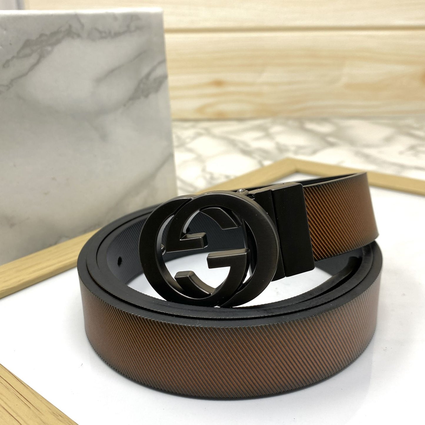 Classic Design Reversible Strap Belt For Men-JonasParamount