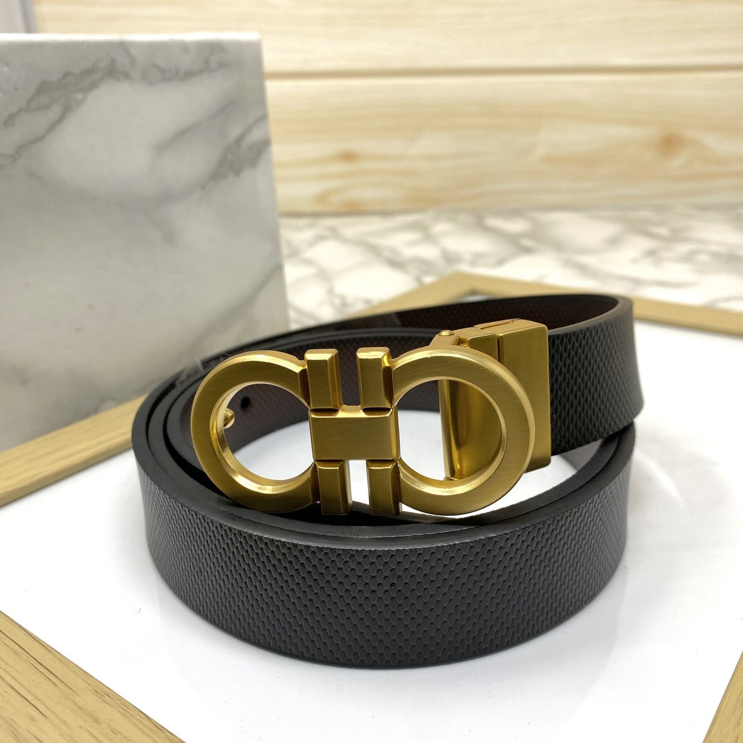 Small Design Formal and Casual Reversible Belt -JonasParamount