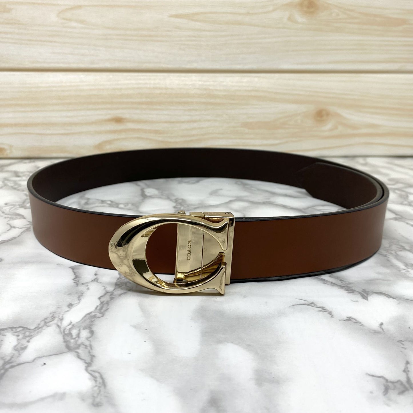 Classy Curve C Design Casual  Genuine Leather Belt-Jonasparamount