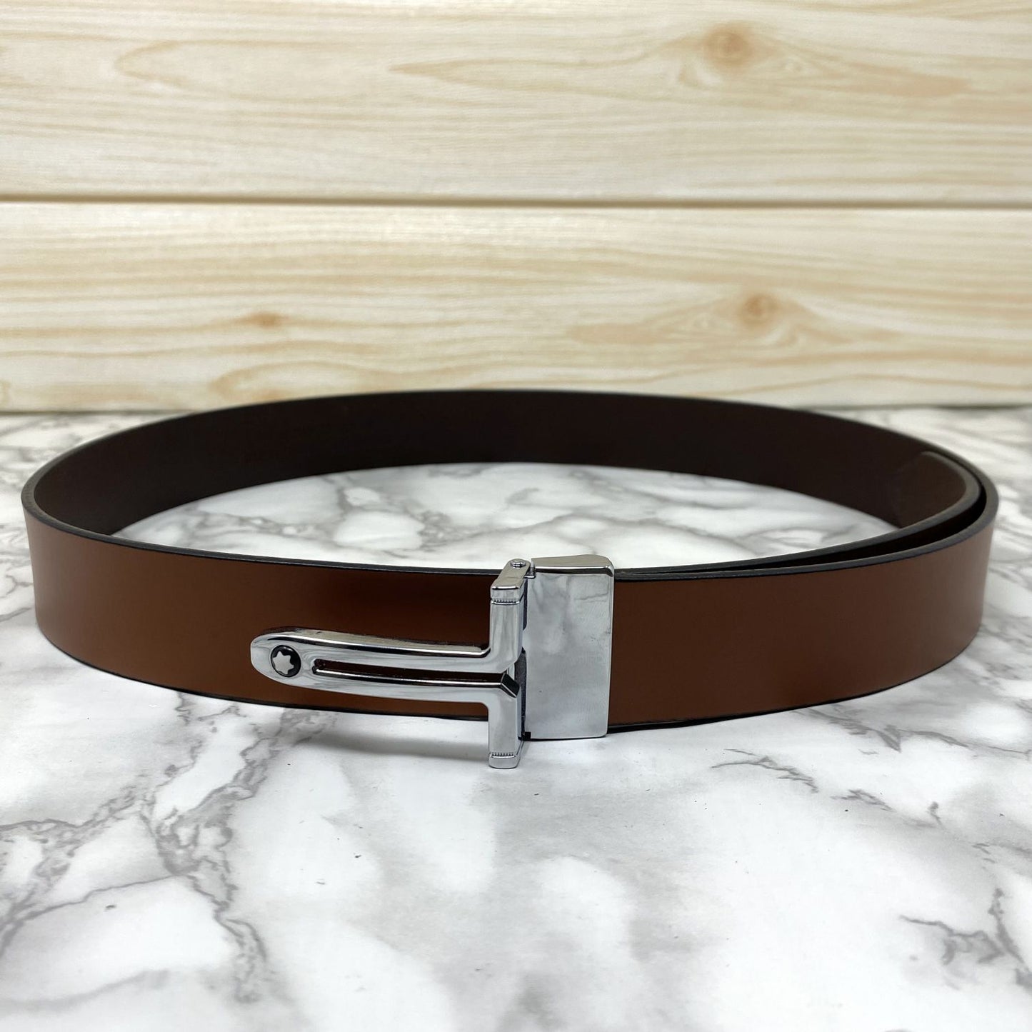 T-Shape Formal and Casual Leather Strap Belt-JonasParamount