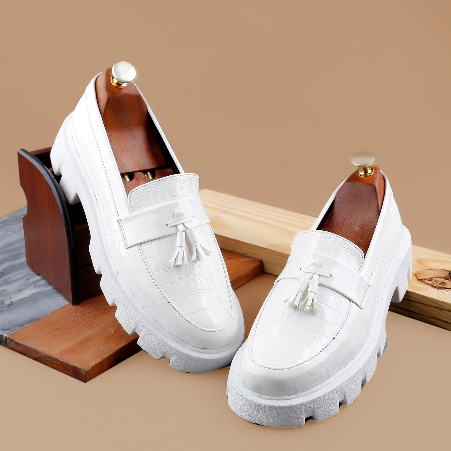 Premium Patent Slip-ons Shoes for Men -JonasParamount