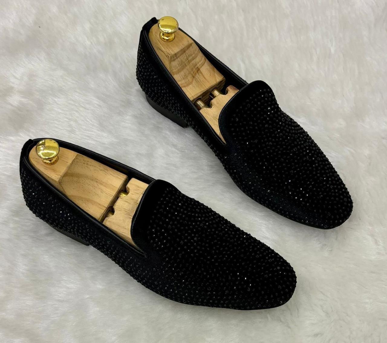 Glamorous & Comfortable Studded Moccasin Loafers -JonasParamount