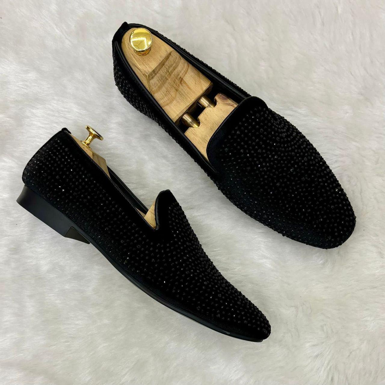 Glamorous & Comfortable Studded Moccasin Loafers -JonasParamount