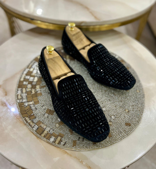 Classic Studded Moccasin Loafers - JonasParamount