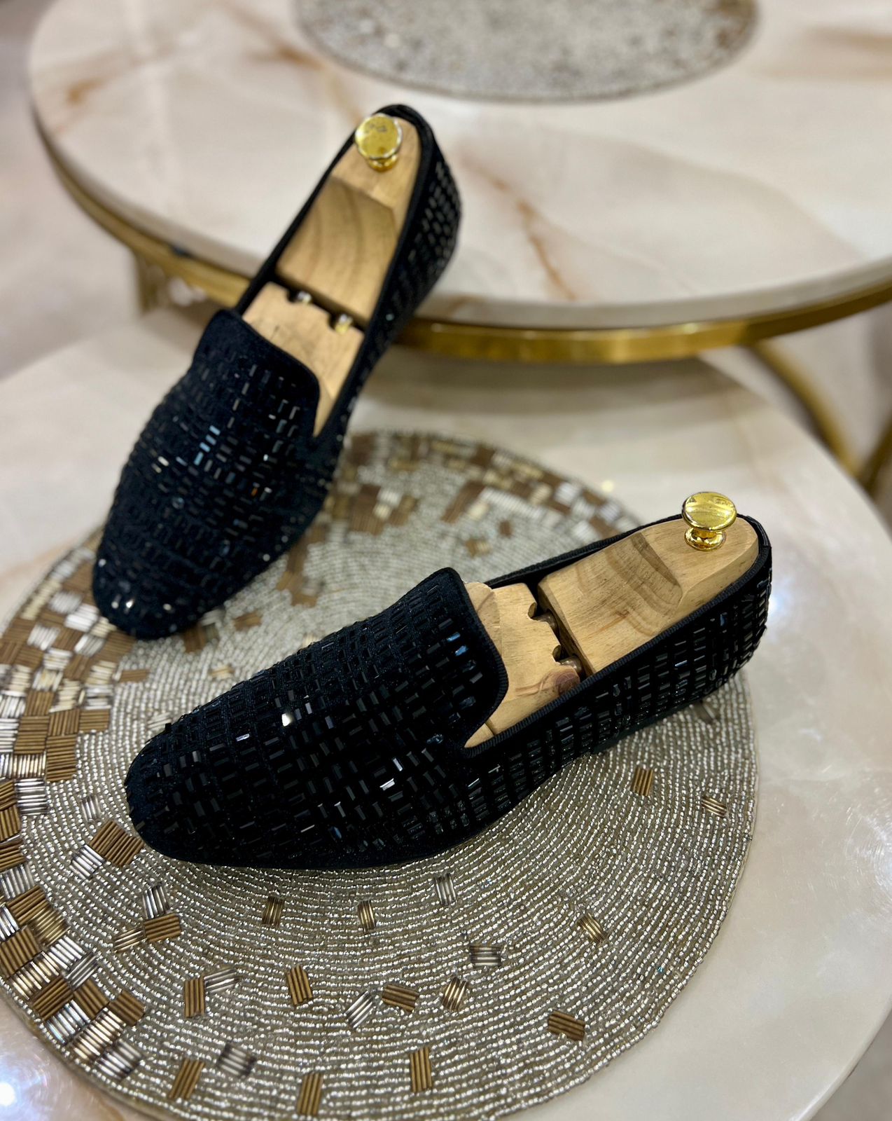 Classic Studded Moccasin Loafers - JonasParamount