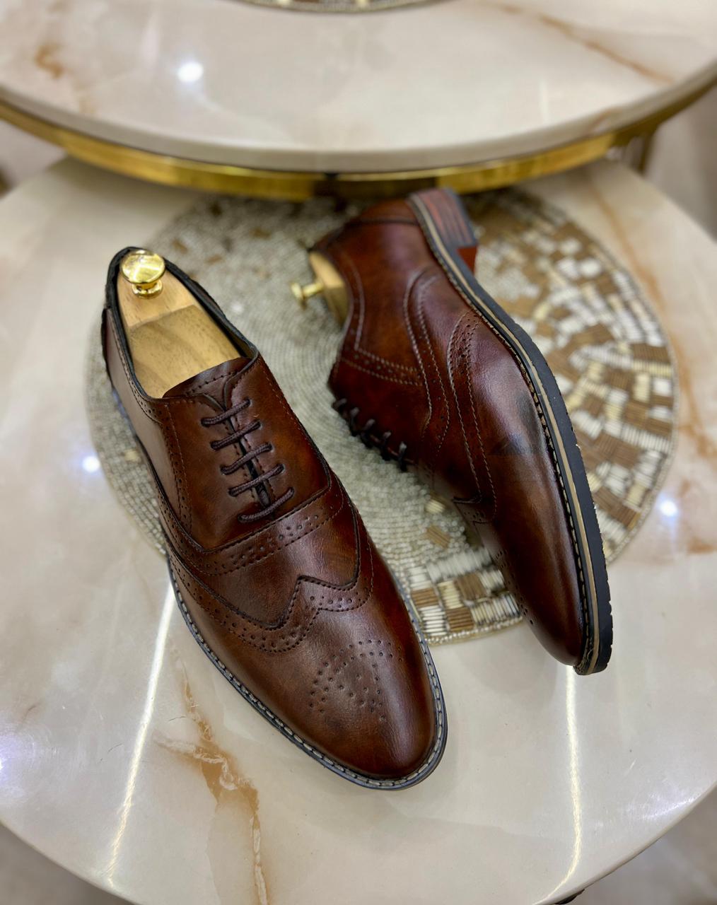 Classic & Stylish Formal Lace-Up Shoes -JonasParamount