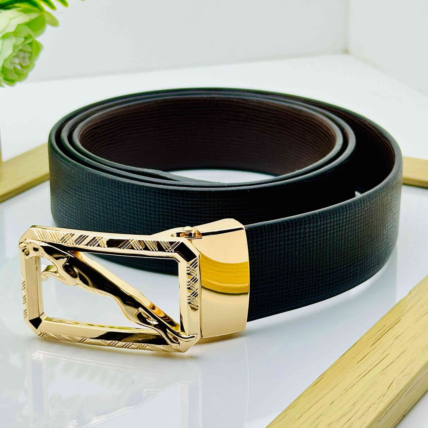Premium Jaguar Patten Belts For Men-JonasParamount