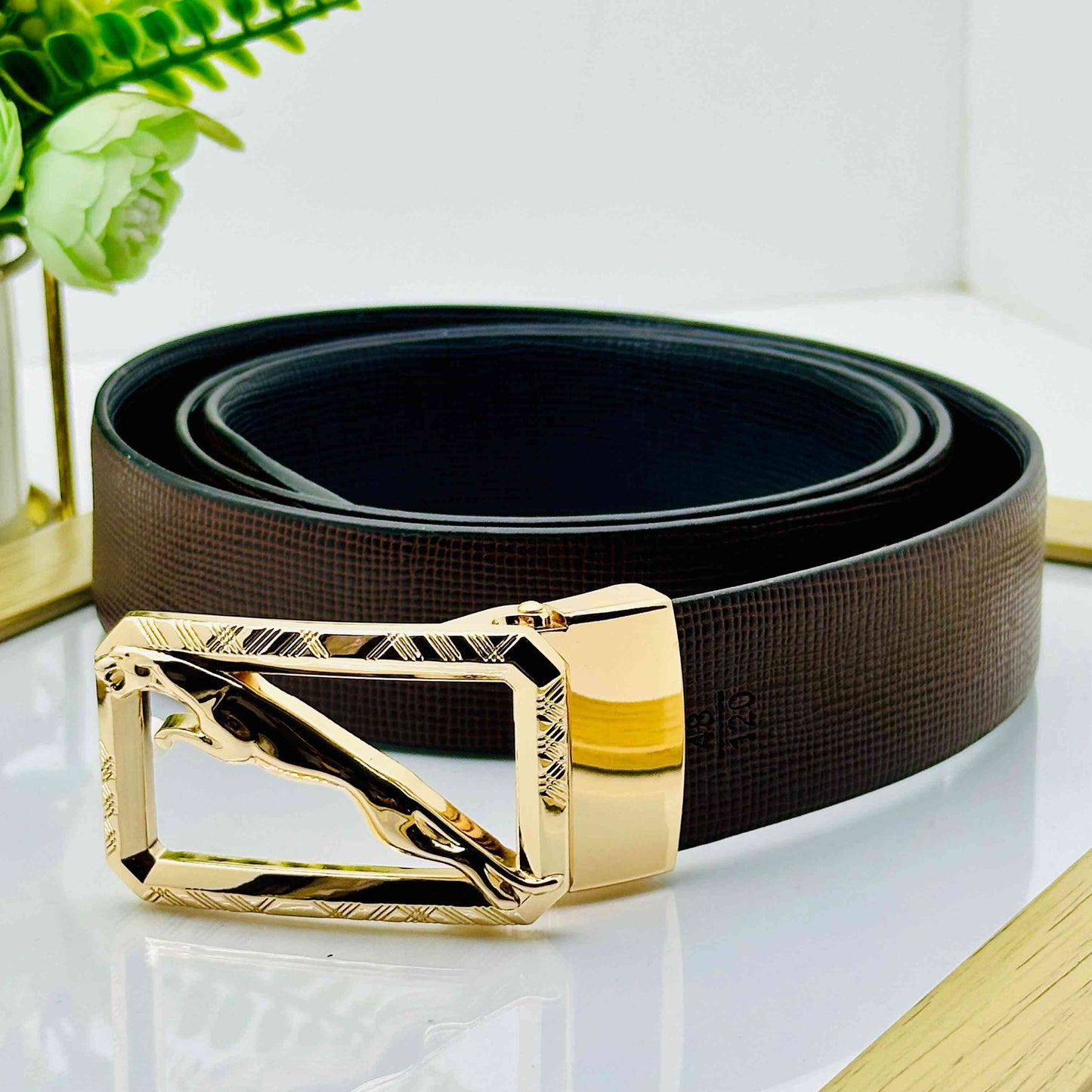 Premium Jaguar Patten Belts For Men-JonasParamount