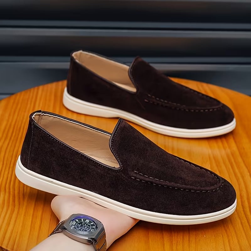Men's Loafers Slip-On Casual Dress Shoes, Lightweight Walking Soft Shoes