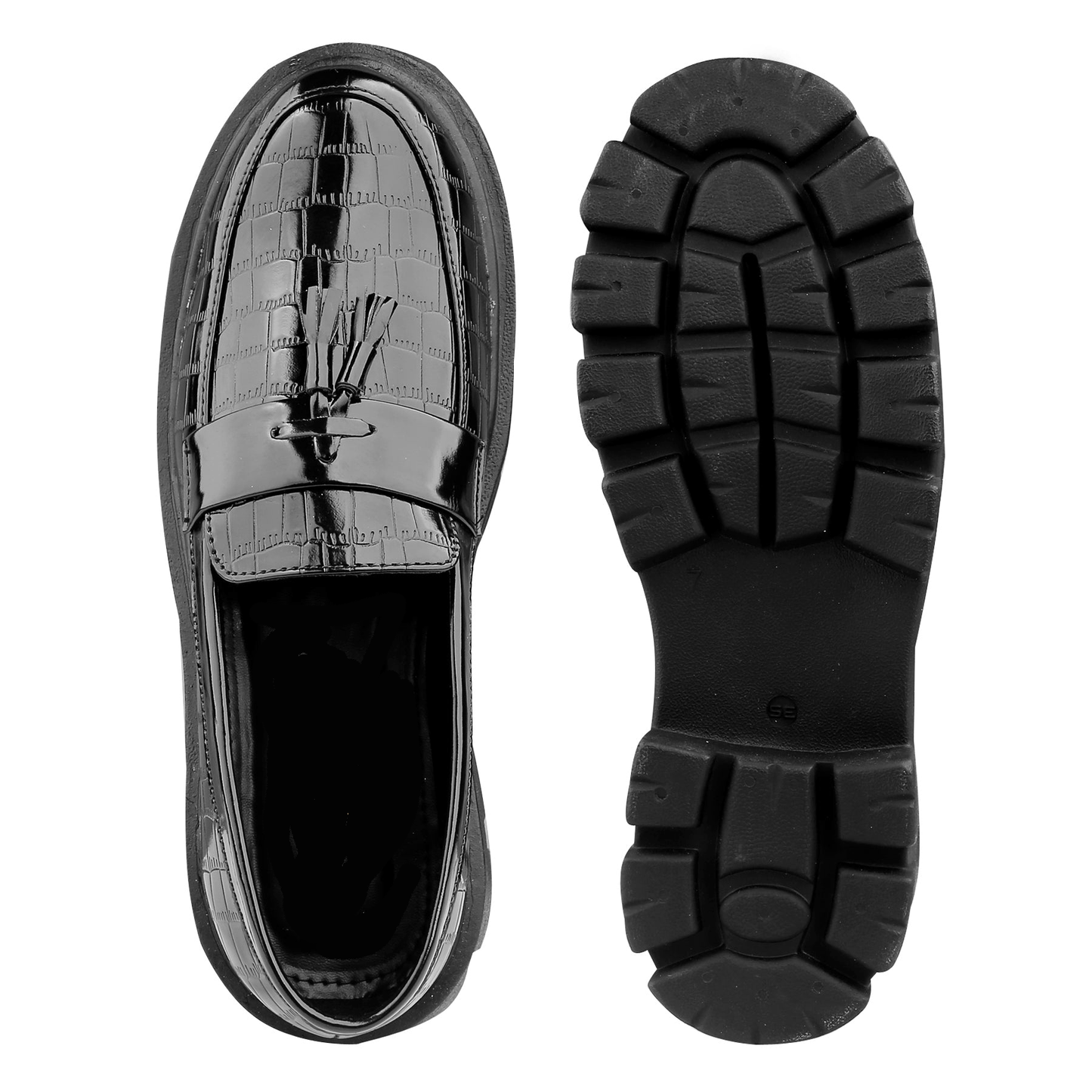 Premium Patent Slip-ons Shoes for Men -JonasParamount