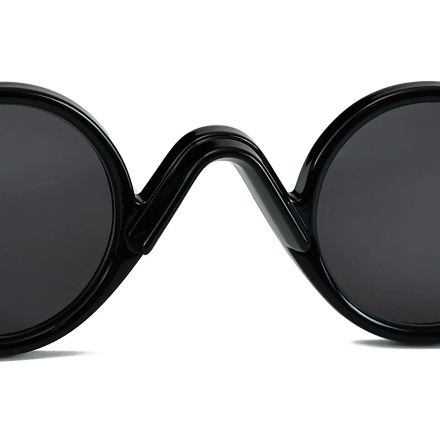 Polarized Small Frame Vintage Round Sunglasses -JonasParamount