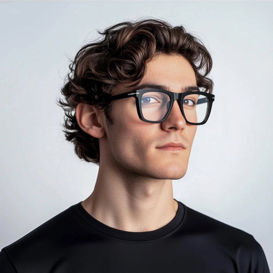 Signature Square Acetate Frames for Men and Women