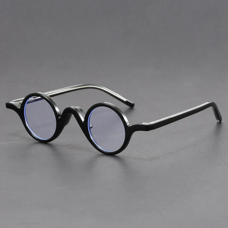 Polarized Small Frame Vintage Round Sunglasses -JonasParamount