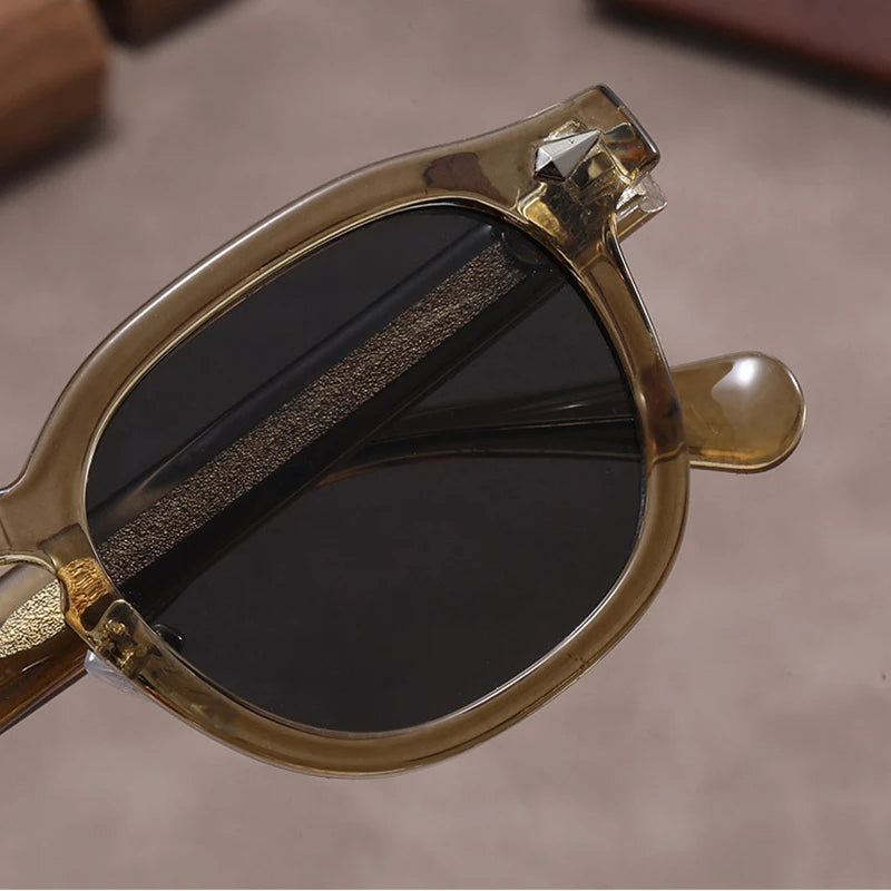 Classic Vintage Rivet Punk Sunglasses For Men and Women-JonasParamount