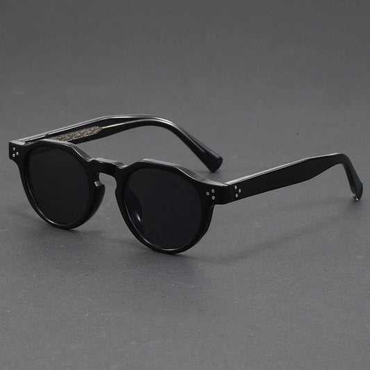 Polarized Classic Vintage Round Sunglasses For Men and Women -JonasParamount
