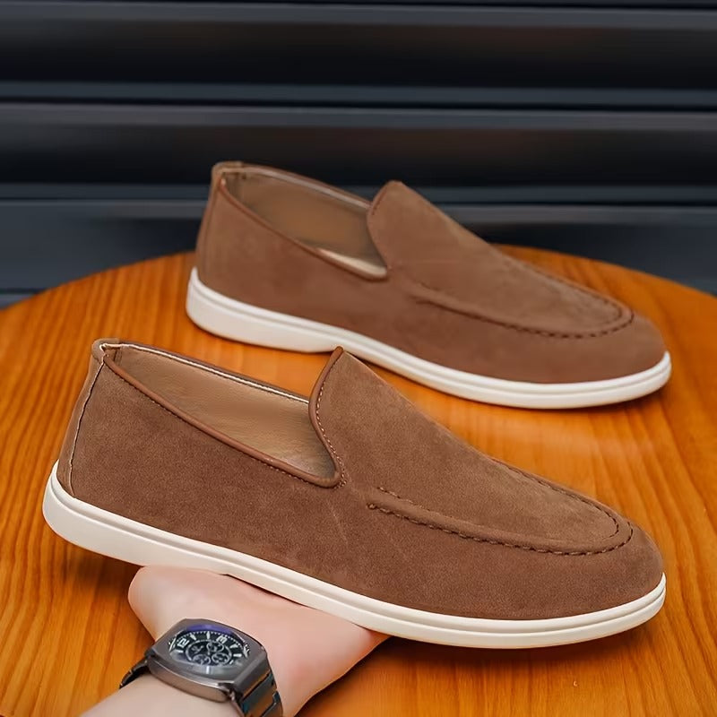 Men's Loafers Slip-On Casual Dress Shoes, Lightweight Walking Soft Shoes