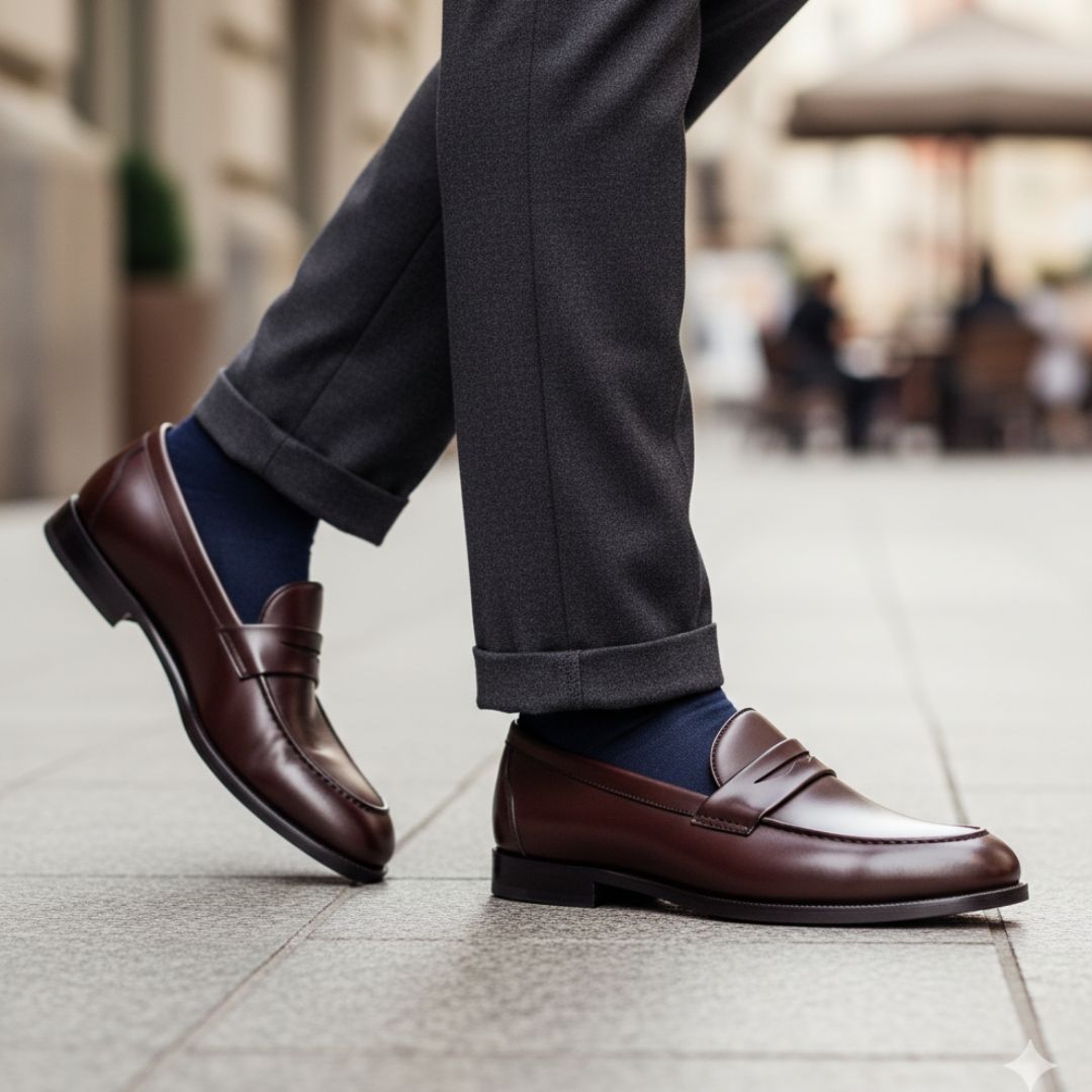 Premium Handmade Faux Leather Loafers for Men