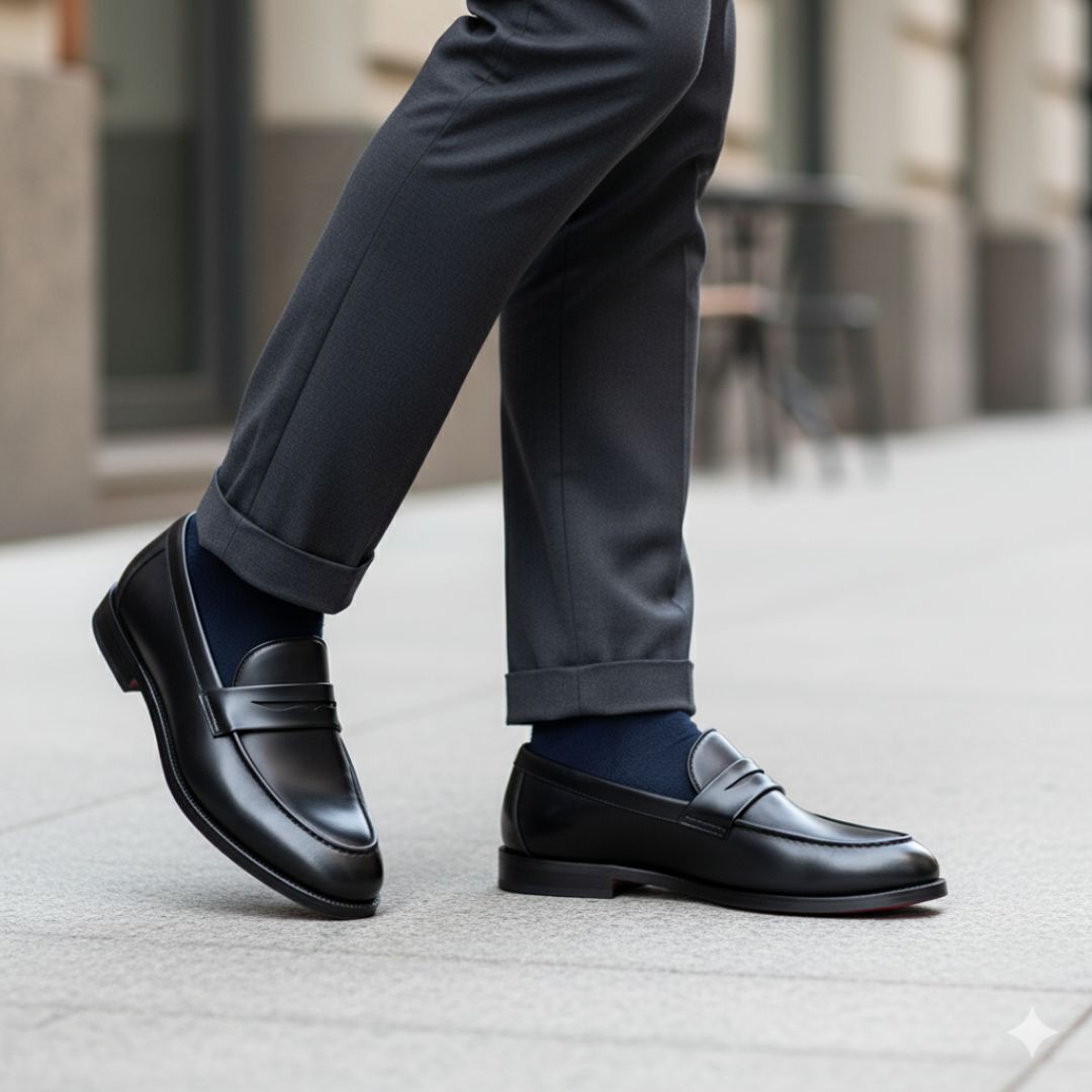 Premium Handmade Faux Leather Loafers for Men