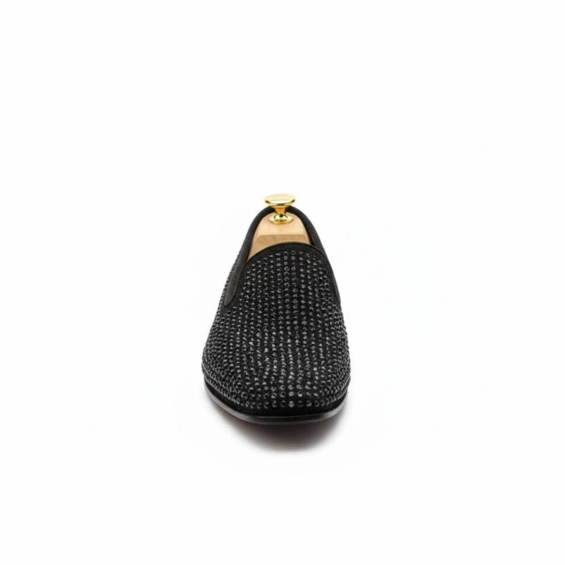 JonasParamount Premium Collection Studded Mirror Work Loafers