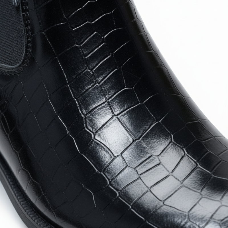 Men’s Chelsea Boots by JonasParamount – High Quality Faux Leather with TPR Sole