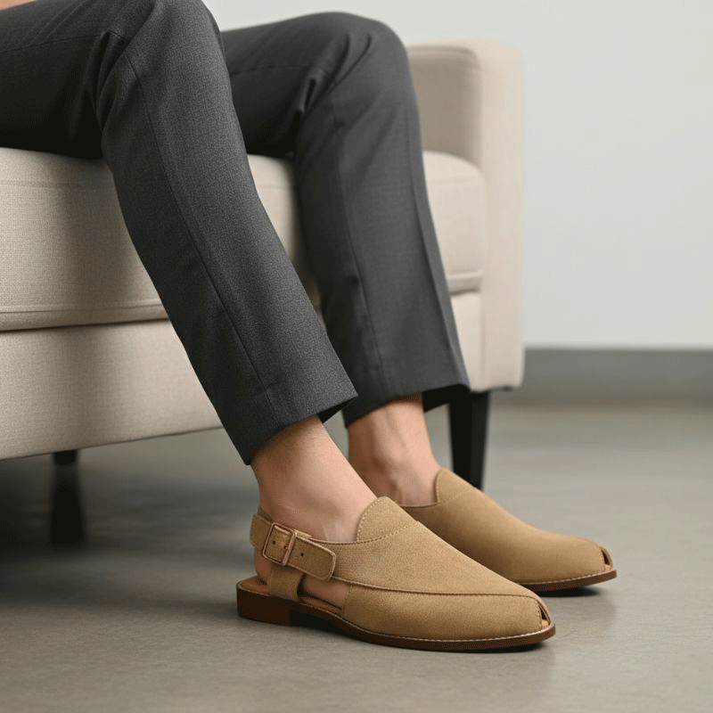 JonasParamount Premium Suede Peshawari for Men