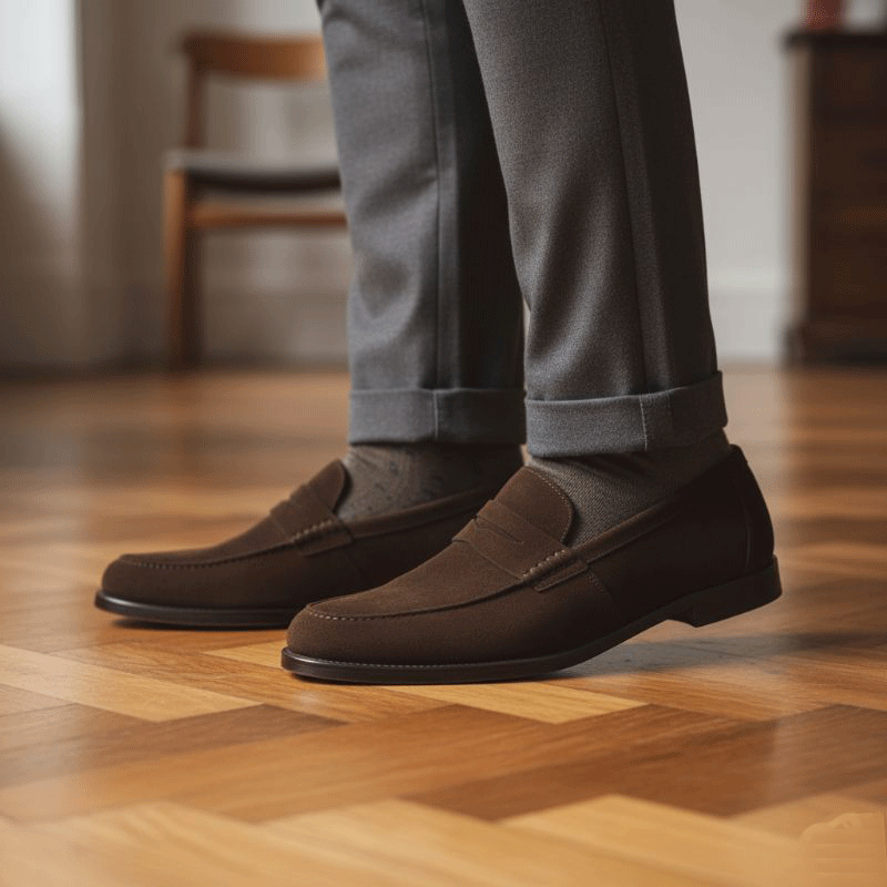 JonasParamount Suede Moccasins for Men