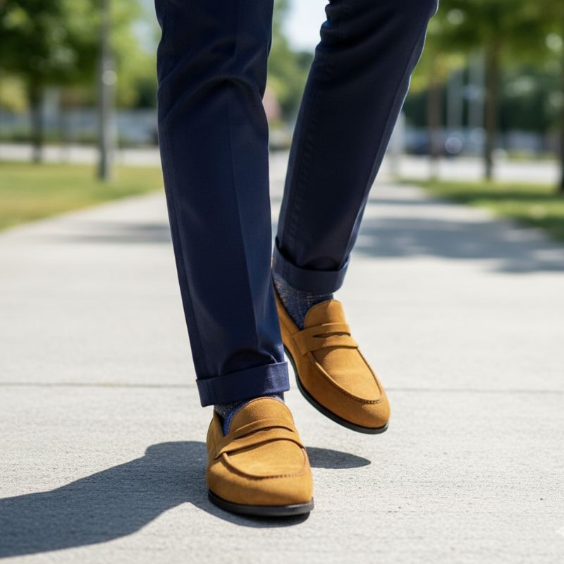 JonasParamount Suede Moccasins for Men