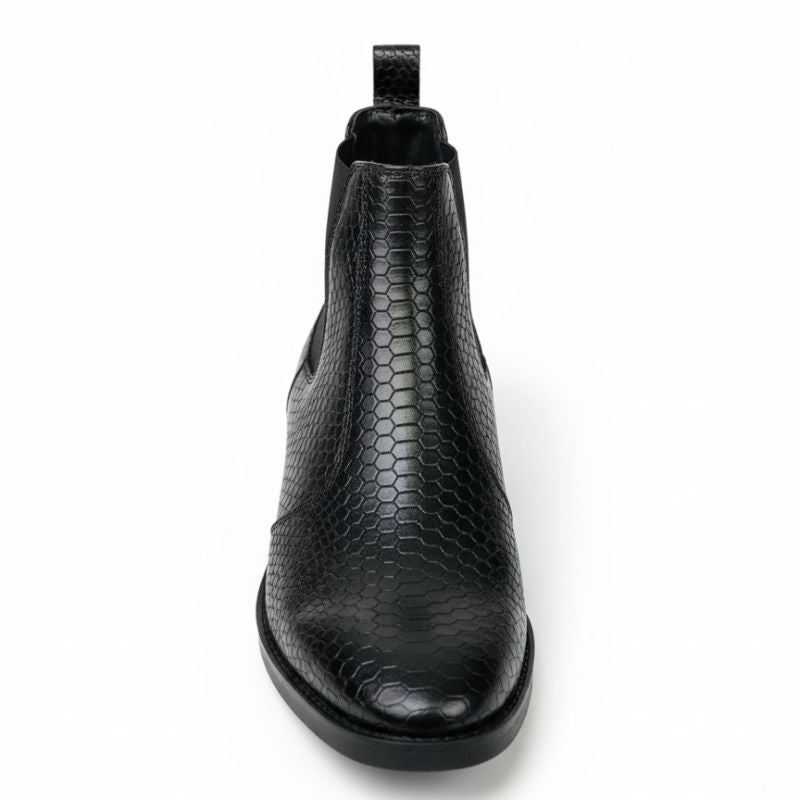 JonasParamount Stylish Black Chelsea Boots