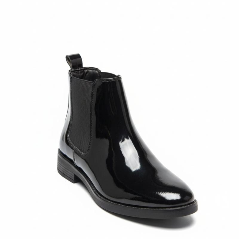 JonasParamount Chelsea Boots – Wrinkle-Free Faux Leather & TPR Sole