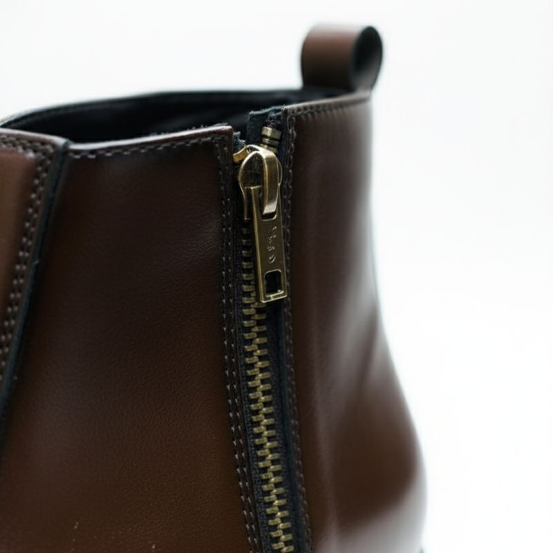 JonasParamount Metal Toe Chelsea Boots for Men