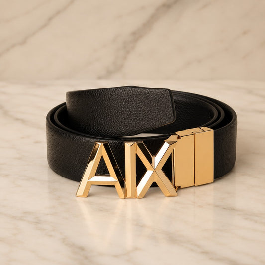 Gold Urban Edge Reversible Belt for Men