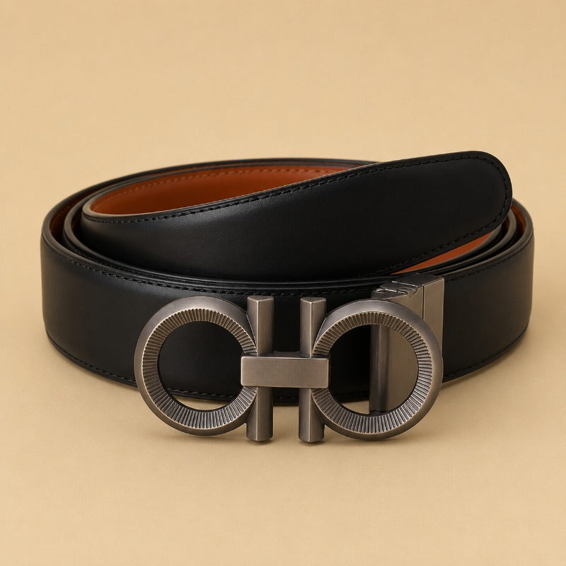 Imperial Grey Signature Belt for Men