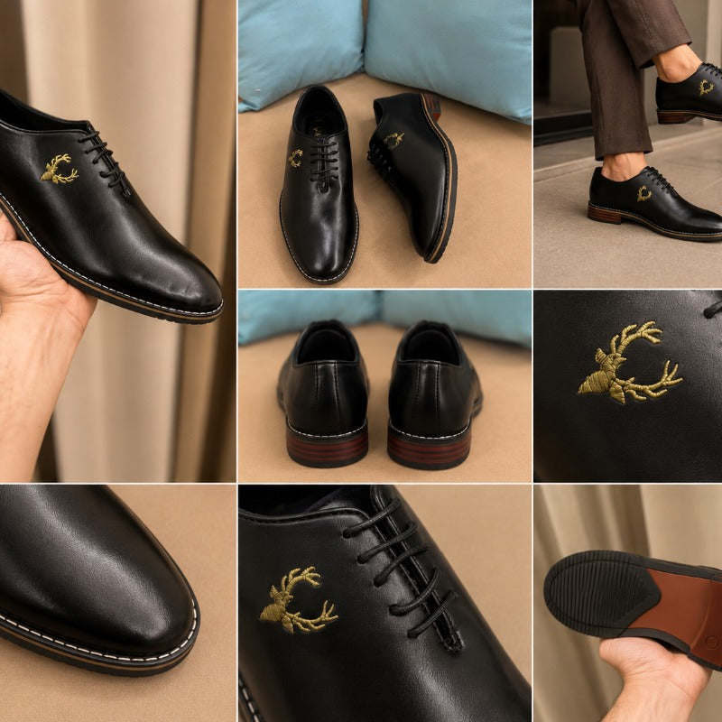 Premium Men’s Lace-Up Formal Shoes – Elegant Office & Party Wear Collection