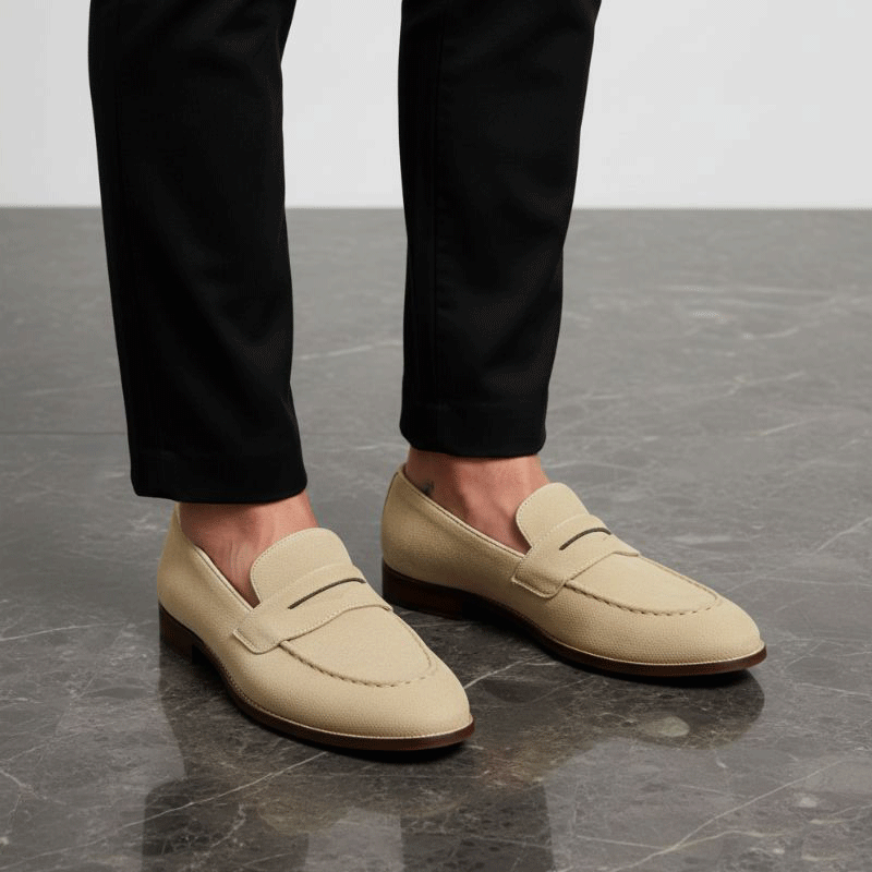 Luxury Suede Moccasins by JonasParamount – Imported & Durable
