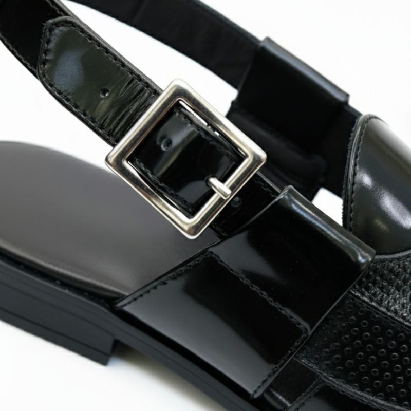 JonasParamount Men’s Premium Woven Peshawari Sandal – Faux Leather