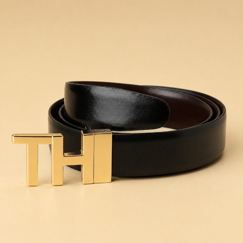 Gold Edge Signature Belt for Men