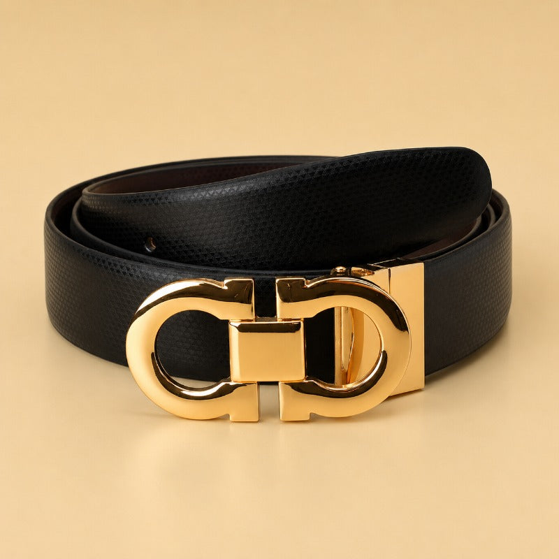 Regal Gold Loop Belt for Men