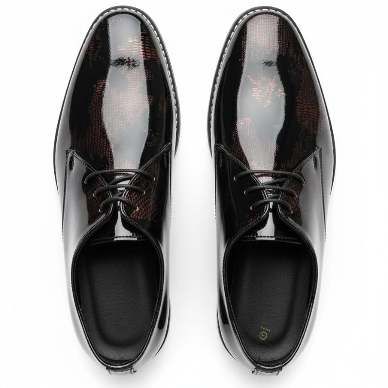 JonasParamount World Map Formal Shoes for Men