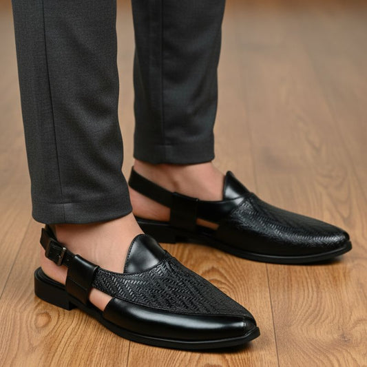JonasParamount Traditional Peshawari Sandal – Premium Faux Leather