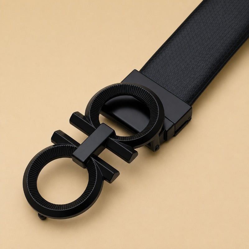 Imperial Black Signature Belt for Men