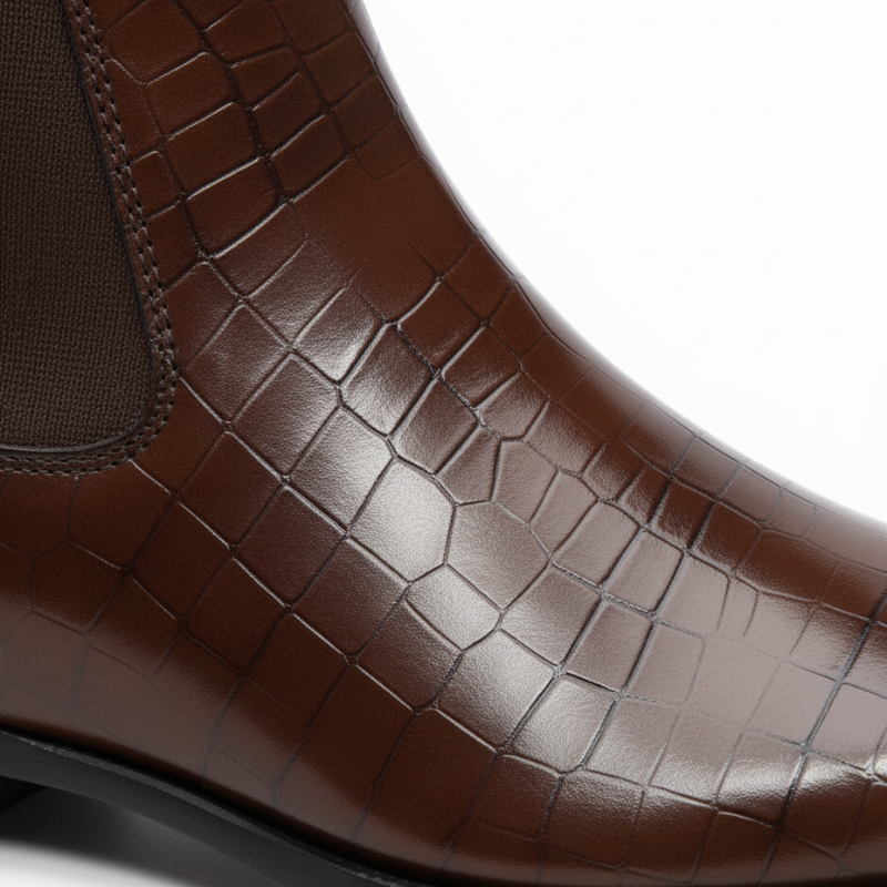 Men’s Chelsea Boots by JonasParamount – High Quality Faux Leather with TPR Sole